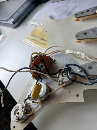 Pickguard Stratocaster 69 Custom Shop