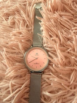 Reloj Marea Mujer Plata y Rosa