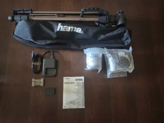 Cámara Canon EOS M50 Mark I + Trípode Hama