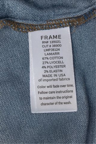 Frame Denim Peto vaquero azul T. XS