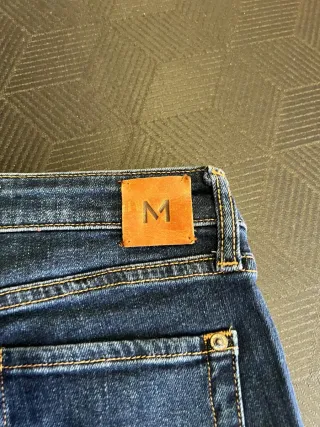 Pantalón vaquero Mango azul