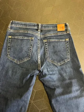 Pantalón vaquero Mango azul