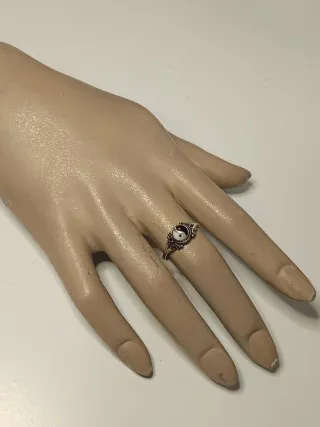 Anillo Plata Ley Yin Yang 17mm/T. 57