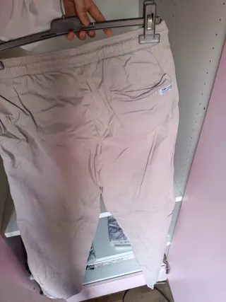 Pantalón chándal Lefties beige