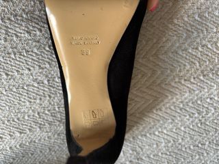 Tacones italianos negros Talla 39 zanetti