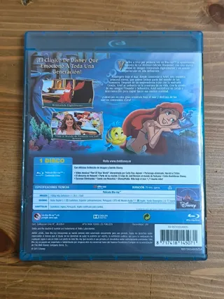 La Sirenita Edición Diamante en bluray