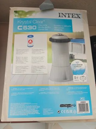 Depuradora Intex Krystal Clear C530