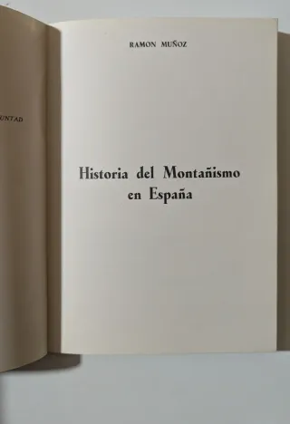 Historia del montañismo en España
