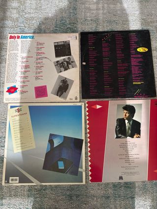 Vinilos peter baumann, Supertramp, Paul Young