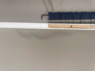 Puerta madera blanca moderna