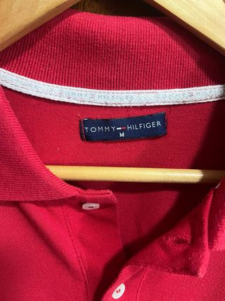 Polo Tommy Hilfiger Rojo Talla: M