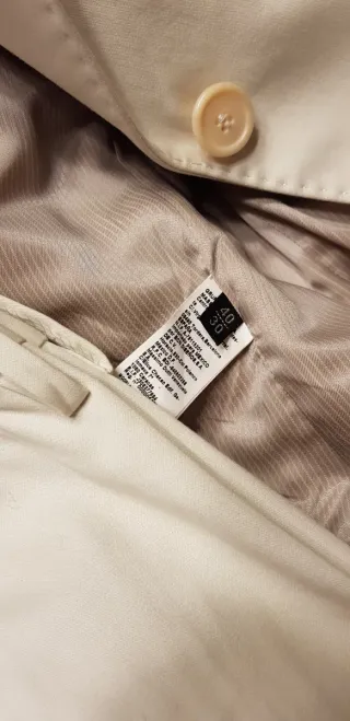 Traje pantalón Massimo Dutti beige