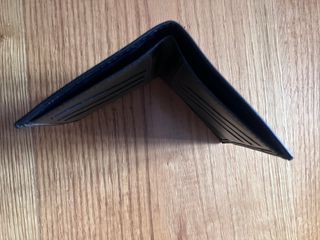 Portafogli in simil pelle nero