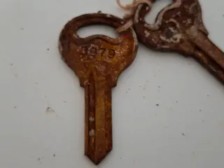 Llaves bloqueo dirección Vespa 125 Bocolo