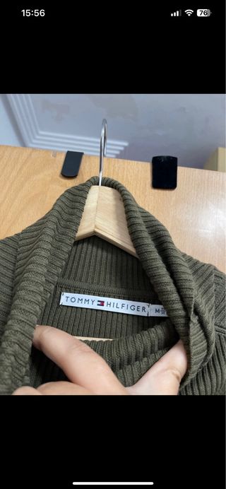 Jersey Tommy Hilfiger Verde Oliva
