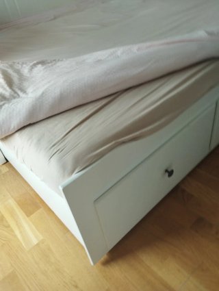 Cama nido blanca con cajones