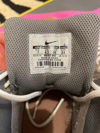 Botas Nike Air Max beige/rosa Talla 38