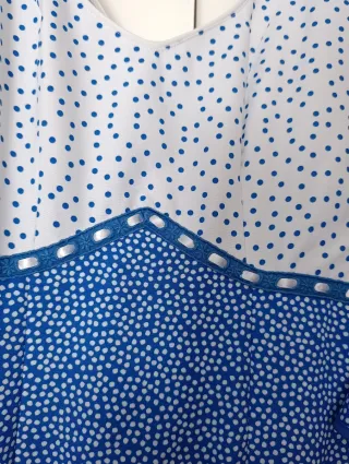 Vestido de Sevillana con lunares