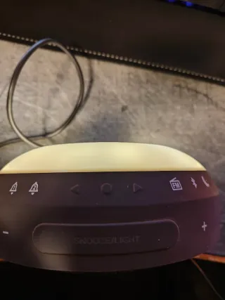 Radio Despertador Altavoz JBL Negro/Plata