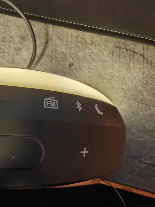 Radio Despertador Altavoz JBL Negro/Plata