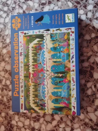 Puzzle Djeco 200 piezas Observación