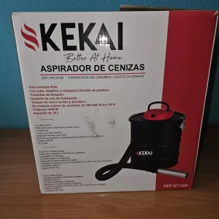 Aspirador de cenizas KEKAI 1200W 18L