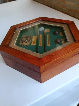 Caja Madera Golf Antiguo