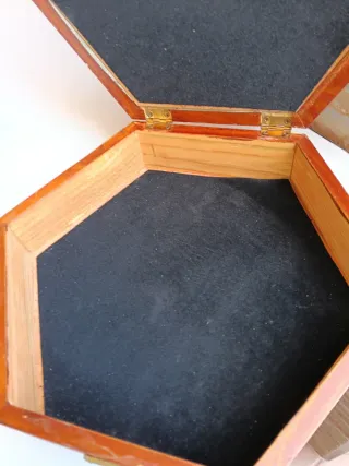 Caja Madera Golf Antiguo