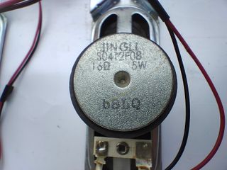 Par altavoces Jingli 16Ω 5W para TV