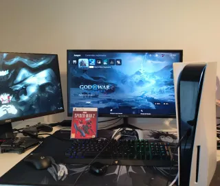 PS5 Slim Disco + Mando + Marvel's Spider-Man 2