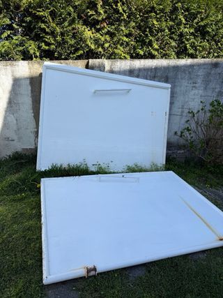 Puertas de hierro blancas