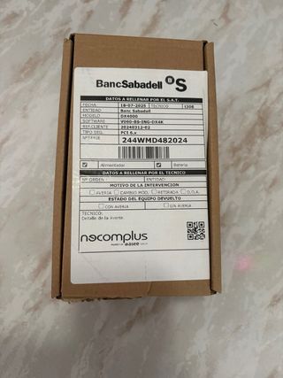 DATÁFONO INGENICO DX4000