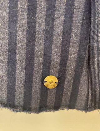 Blazer Falconeri cotone righe blu