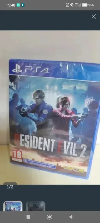 Resident Evil 2 Nuevo Precintado
