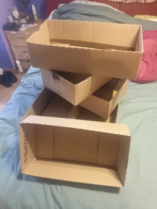 Cajas de cartón para mudanza o almacenamiento