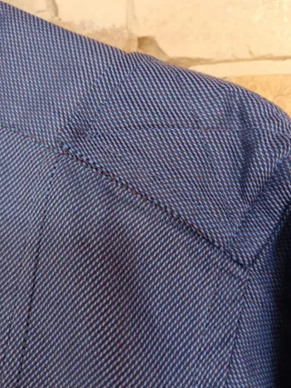 Camisa Formula Joven Azul Hombre