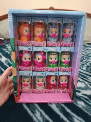 Mini muñecas Bebés Llorones Lágrimas Mágicas