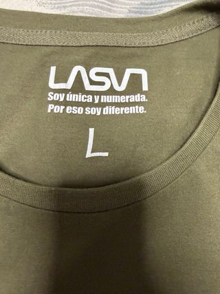 Camiseta LASVI verde militar talla L