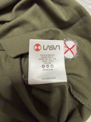 Camiseta LASVI verde militar talla L