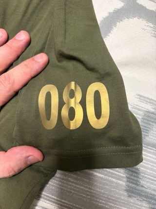 Camiseta LASVI verde militar talla L