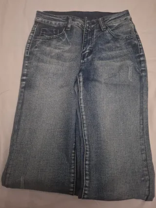 Pantalones vaqueros mujer con corona