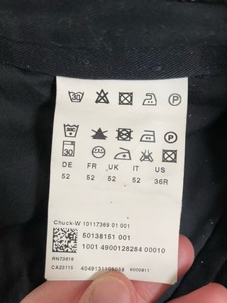 Hugo Boss Vintage Pantalón Pants Hombre Man Traje