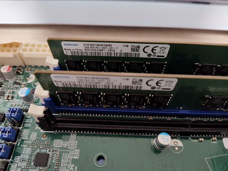 Supermicro X11SSH-TF + Xeon E3 1220v6 + 32GB RAM afbeelding 4