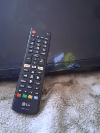 Smart TV LG 49 Pantalla Azul