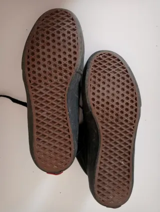 Vans negras, botas, Talla 11,5 usa, 44/45 EU