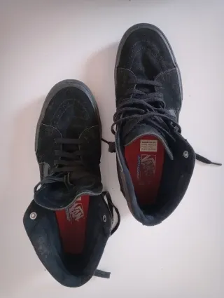 Vans negras, botas, Talla 11,5 usa, 44/45 EU