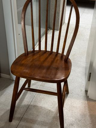 2 Sillas Madera Ikea SKOGSTA