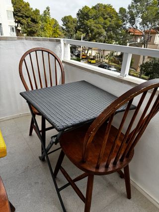 2 Sillas Madera Ikea SKOGSTA