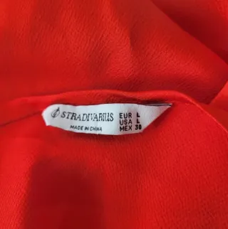 Vestido rojo largo tirantes