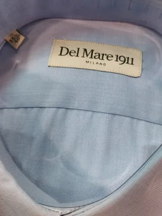 Camicia uomo Del Mare 1911 azzurra